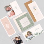 Faire-part de baptême personnalisés tous les modèles