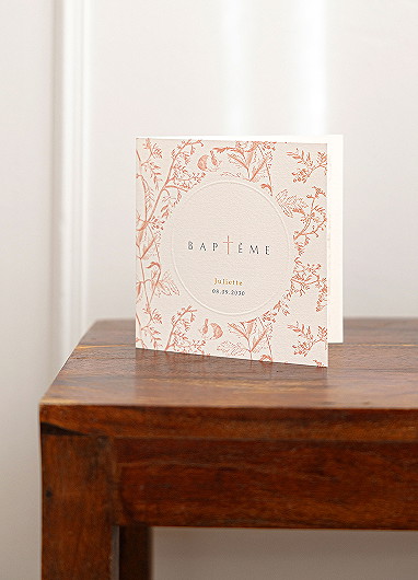 Faire-part Baptême