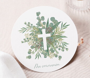 Un faire-part de communion pour une entrée dans la foi inoubliable