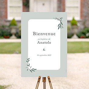 Panneau bienvenue Baptême