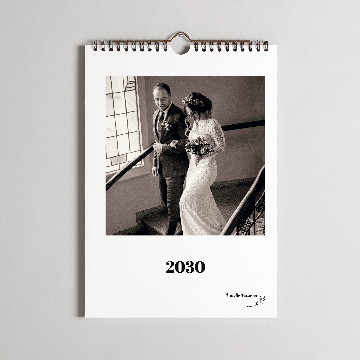 Calendrier photo anniversaire de mariage