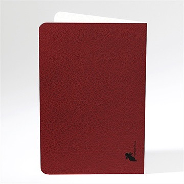 Faire-part mariage passeport de l'amour - Dos du faire-part