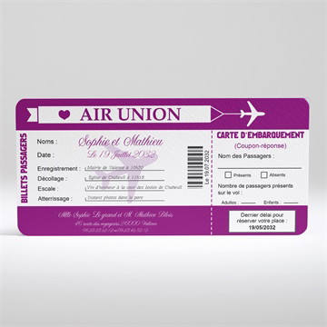 Carte recto - paysage 