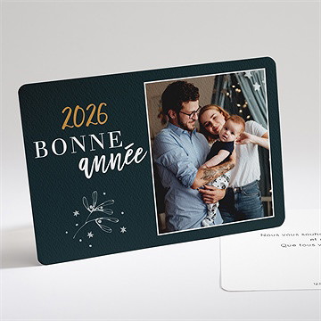 Carte de voeux des mots en images