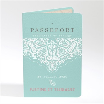 Carte pliée - portrait