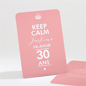 Invitation anniversaire fêtons mes 30 bougies!
