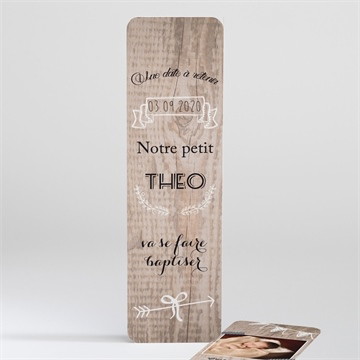 Marque-page recto-verso