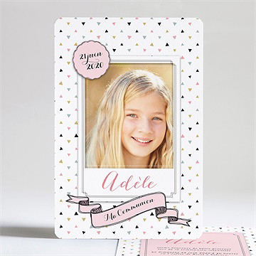 Faire-part communion sa première communion