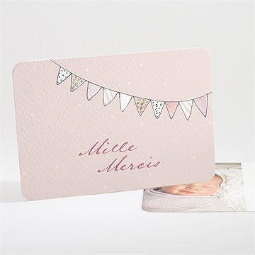 Remerciement naissance sur un fil