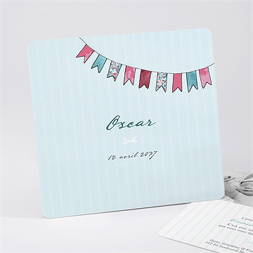 Faire-part naissance ma guirlande