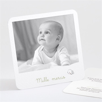 Remerciement naissance lapins en folie!