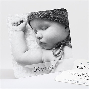 Remerciement naissance pingouin