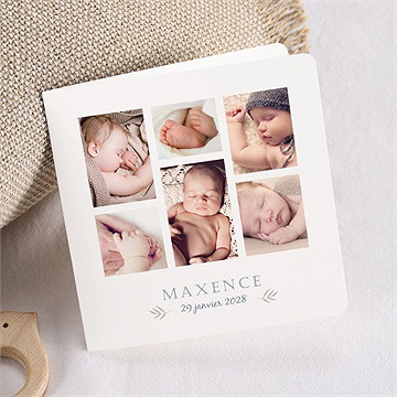 Faire-part naissance le voici !