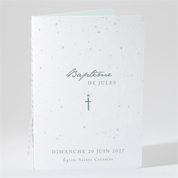 Livret de messe baptême lumière !