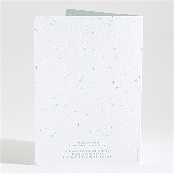 Livret de messe baptême lumière ! - Dos du livret