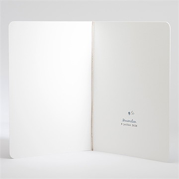 Livret de messe baptême mosaïque de photos - Intérieur du livret