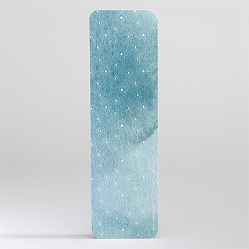 Signet baptême eau sacrée - Dos du signet