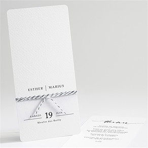Menu mariage liés pour toujours
