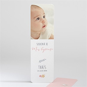 Signet baptême enfant bercé de tendresse