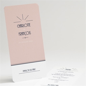 Menu mariage tout en un