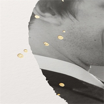 Remerciement mariage notre bulle - Marquage à chaud OR