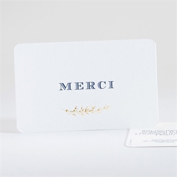 Remerciement naissance feuillage et poésie