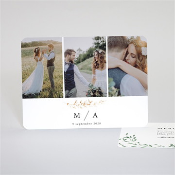 Remerciement mariage a l'ombre de l'olivier