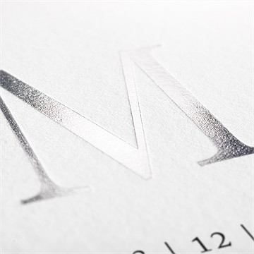 Faire-part naissance sobre et épuré - Détail du faire-part