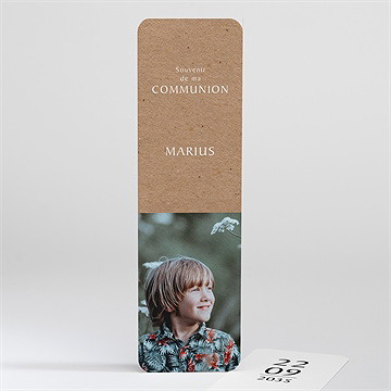 Signet communion illustration végétale