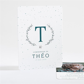 Faire-part communion ma couronne