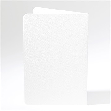 Menu communion vierge 10 cm x 14,5 cm plié - Dos du menu