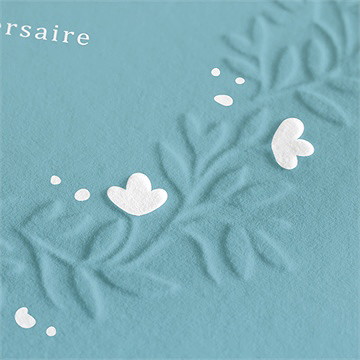 Invitation anniversaire beau et délicat - Détail de l'invitation