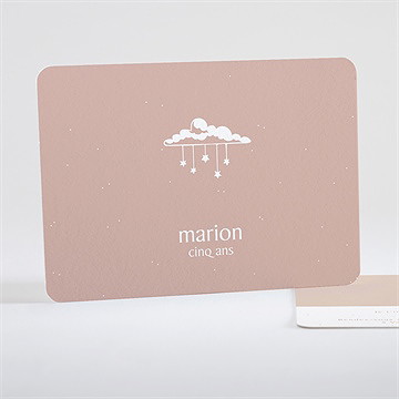 Invitation anniversaire délicate invitation