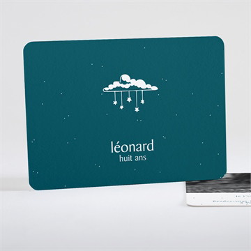 Invitation anniversaire sur son nuage