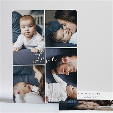 Faire-part naissance love