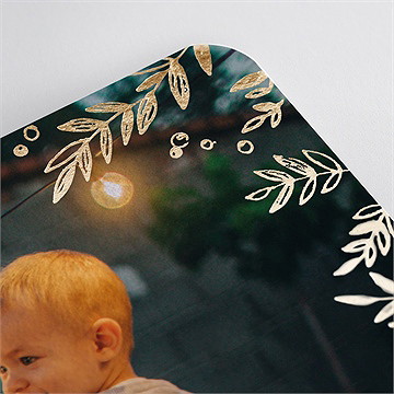 Carte de voeux noël en photos - Détail de la carte