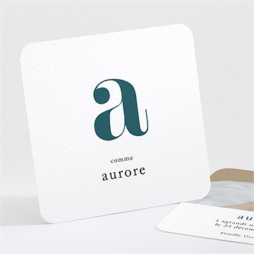 Faire-part naissance jolie comptine