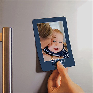 Faire-part naissance intime - Mise en situation