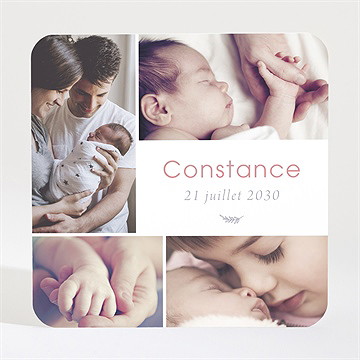 Faire-part naissance ma présentation - Mise en situation