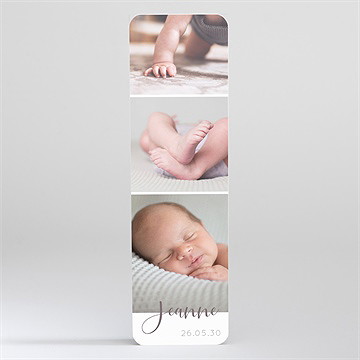 Faire-part naissance joli photomaton