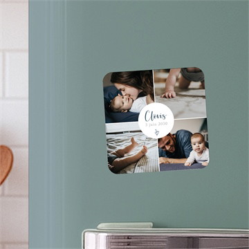 Faire-part naissance pêle mêle