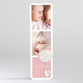 Faire-part naissance poésie aimantée