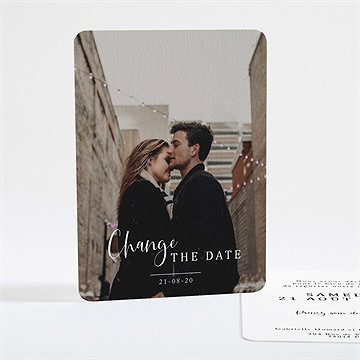 Faire-part mariage change the date