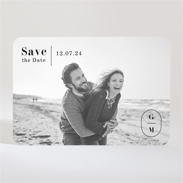 Save the Date mariage terracotta magnet