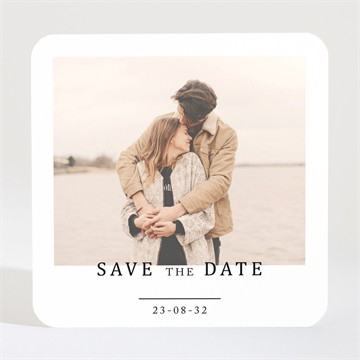 Save the Date mariage un point c'est nous magnet