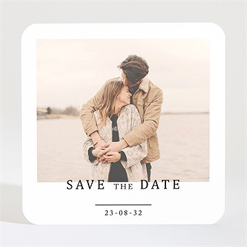 Save the Date mariage un point c'est nous magnet