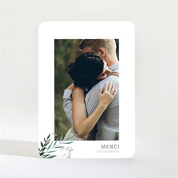 Remerciement mariage douceur du pinceau magnet