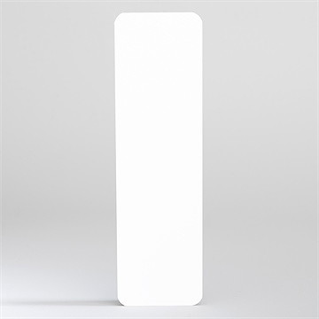 Carte de voeux voeux marque page magnet - Mise en situation