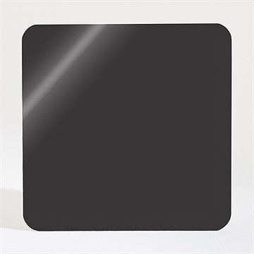 Carte de voeux voeux en polaroid - Dos de la carte