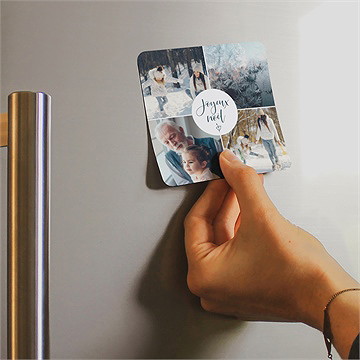 Carte de voeux joyeux noël - Mise en situation